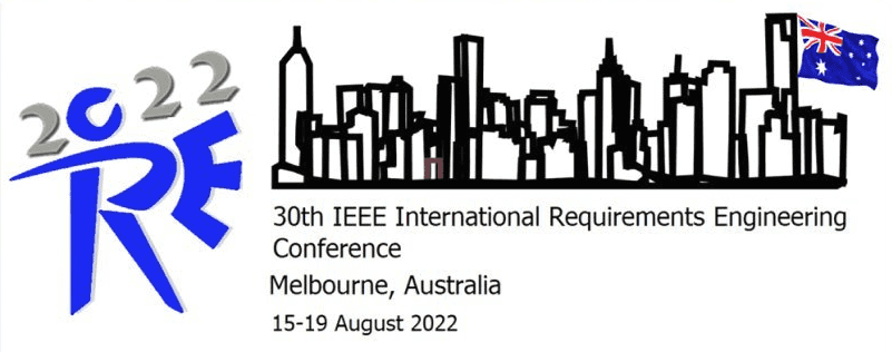 Banner of RE'22 in Melbourne, Australia from 15.08.2022 to 19.08.2022